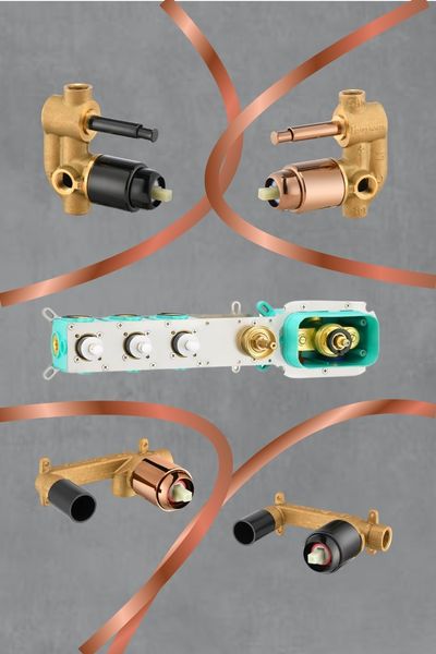 Concealed in wall  for bath, shower & basin fittings